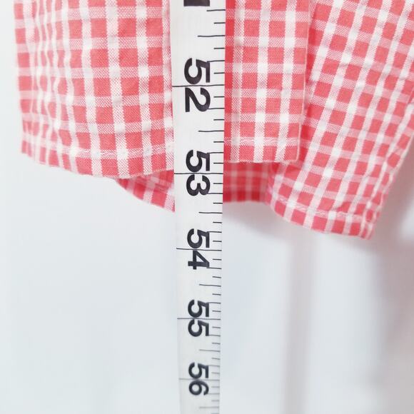 Gal meets Glam Gingham Ruffle Logan Jumpsuit Wide Leg Square neckline - Picture 8 of 15